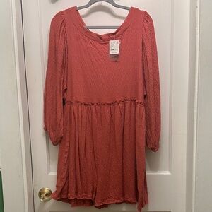 Free People Rust Jumpsuit